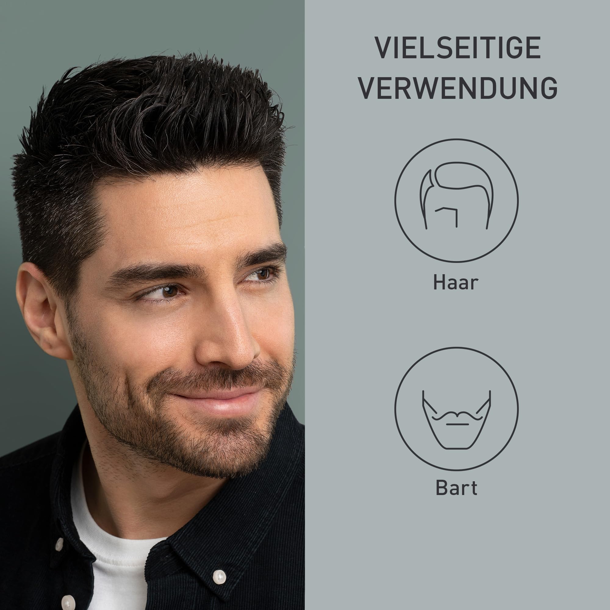 Panasonic Bart-/Haarschneider ER-GC71 mit 39 Längeneinstellungen, Bart-Trimmer für Herren, Styling & Pflege für Haare