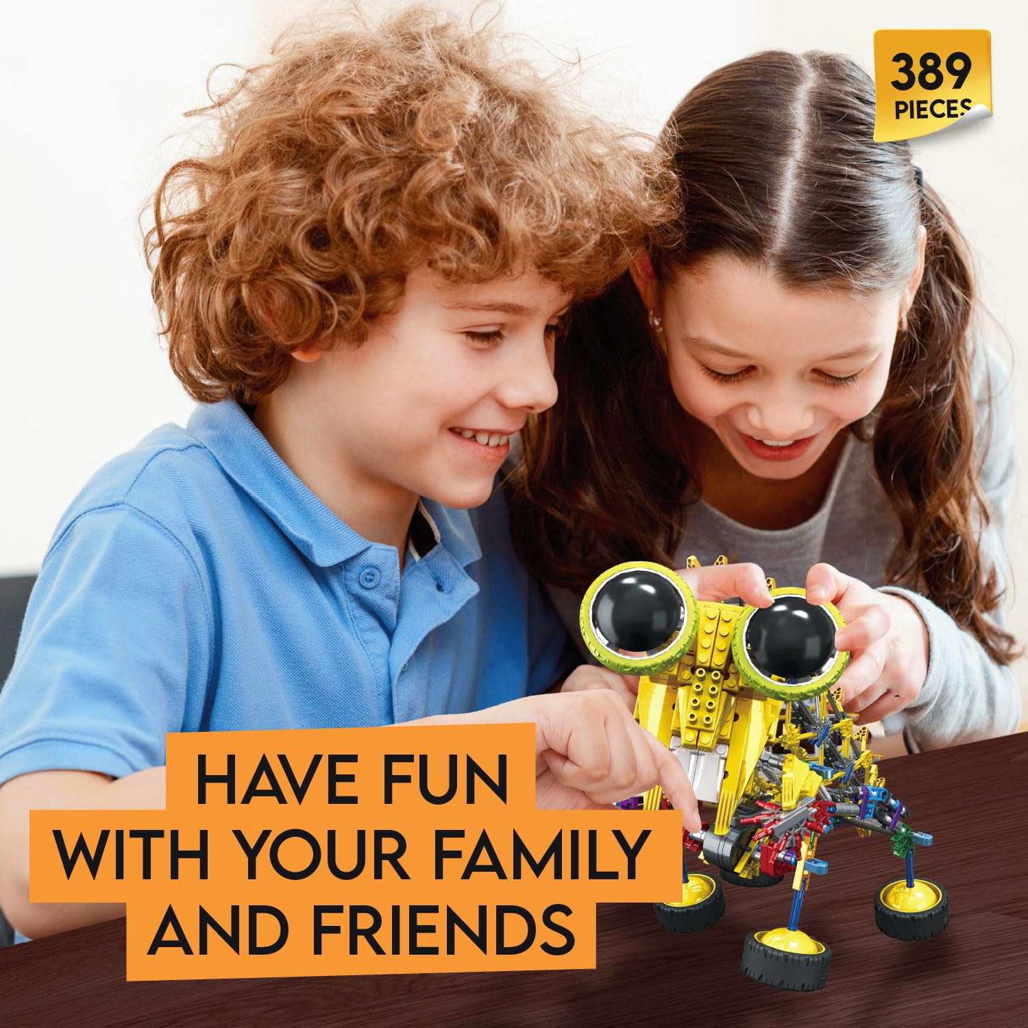 Science4you Robotics Omegabot, Robot Building Kit for Kids Build Your Own Walking Robot with this Construction Kit - Image 4