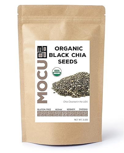 marquis-nutra AlimentosGet Chia marca Chia semillas3orgánico certificado Total libras ONE X 3libra Bolsa