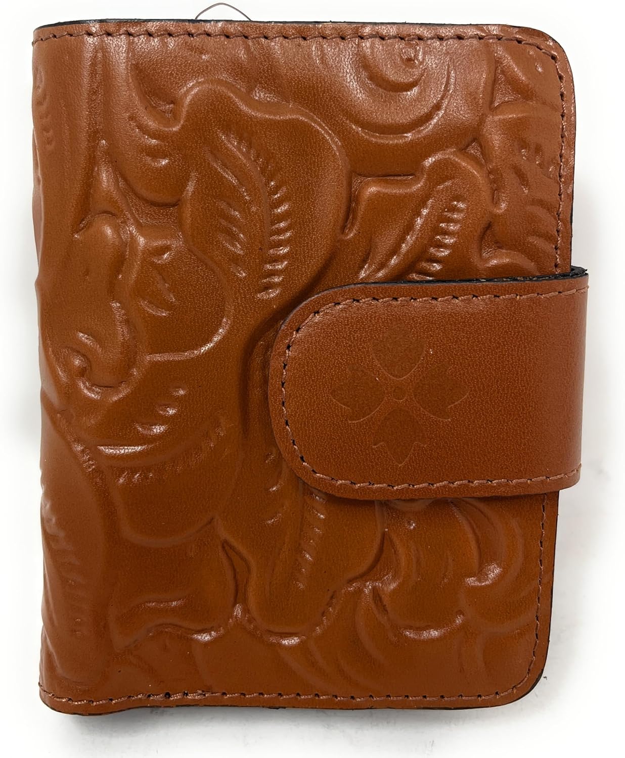 Patricia Nash Leather Iberia Bifold Wallet, Black