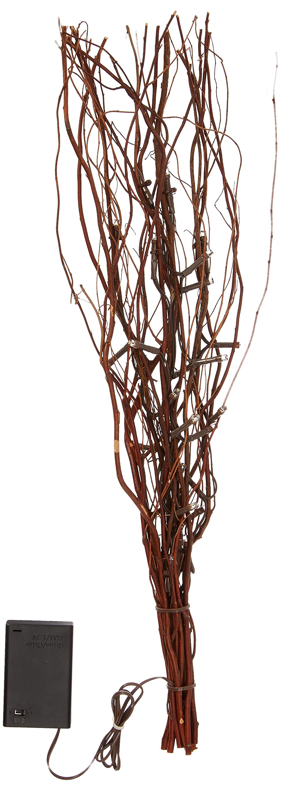Everlasting Glow 41655 Willow Branch Convertible, 3.5" L x 2.3" W x 20" H, Brown