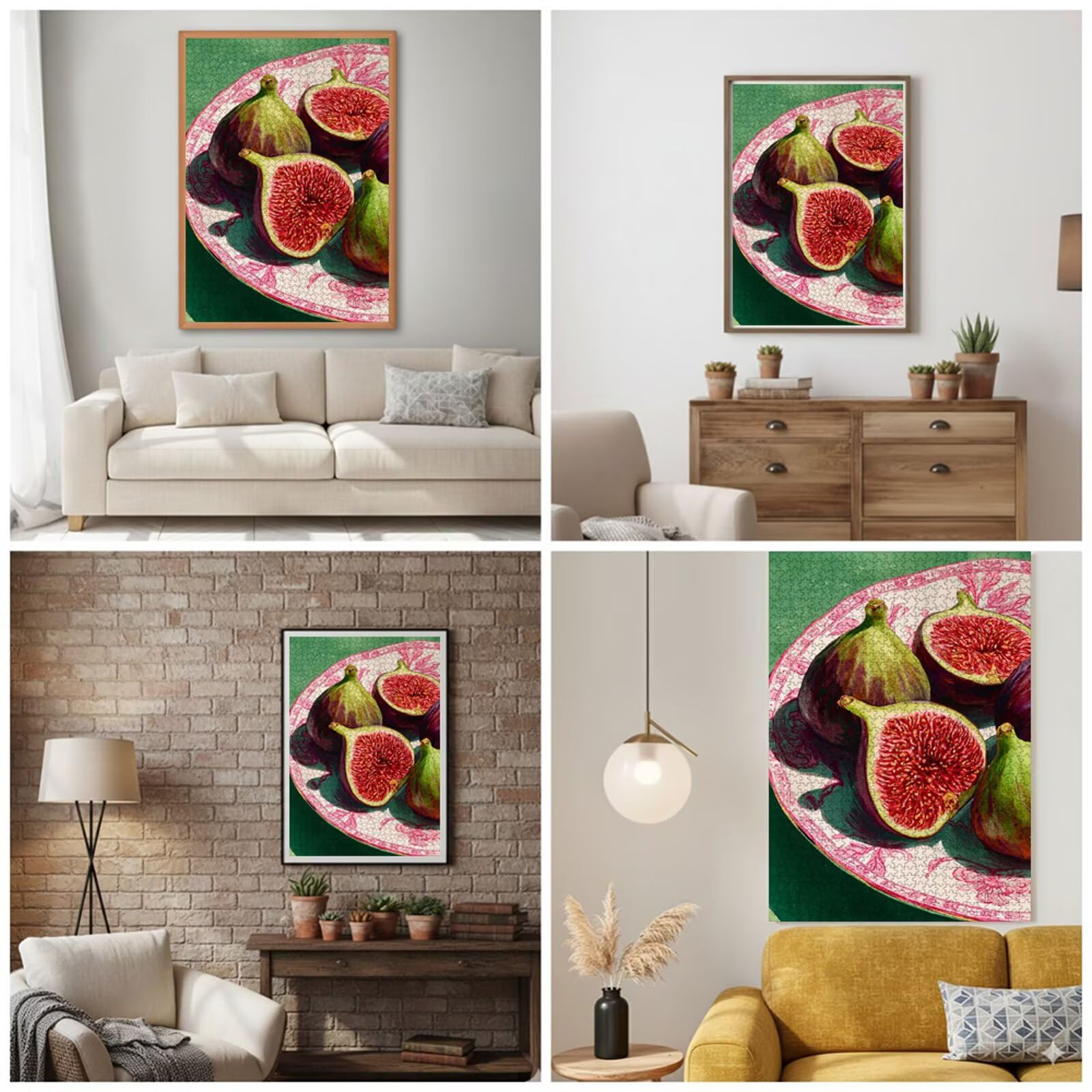 5000 Pezzi Puzzle Adulti - Frutta & Verde - Fabbricazione in Legno Robusto (Forma Classica) - Decorazione Murale con Poster - Prodotto Riservato ad Adulti e 14 Anni in Su (181x105cm) P3#865