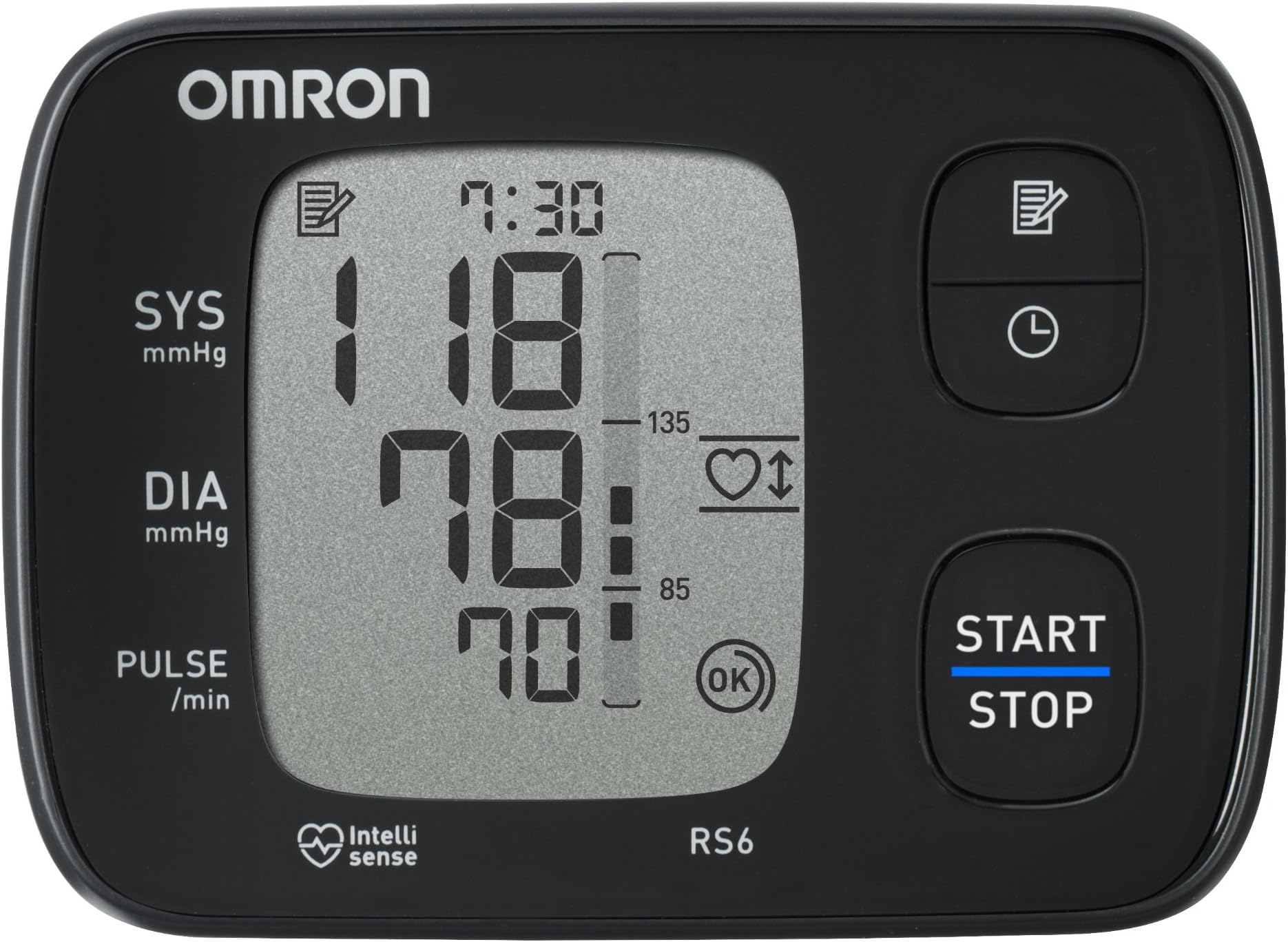 Omron RS6 Wrist Blood Pressure Monitor