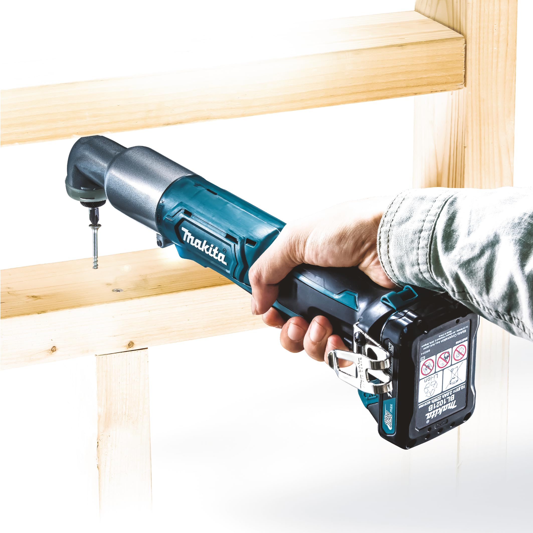 MAKITA TL064DZ Atornillador de impacto angular 12Vmax CXT 1/4"/sin baterías, sin cargador