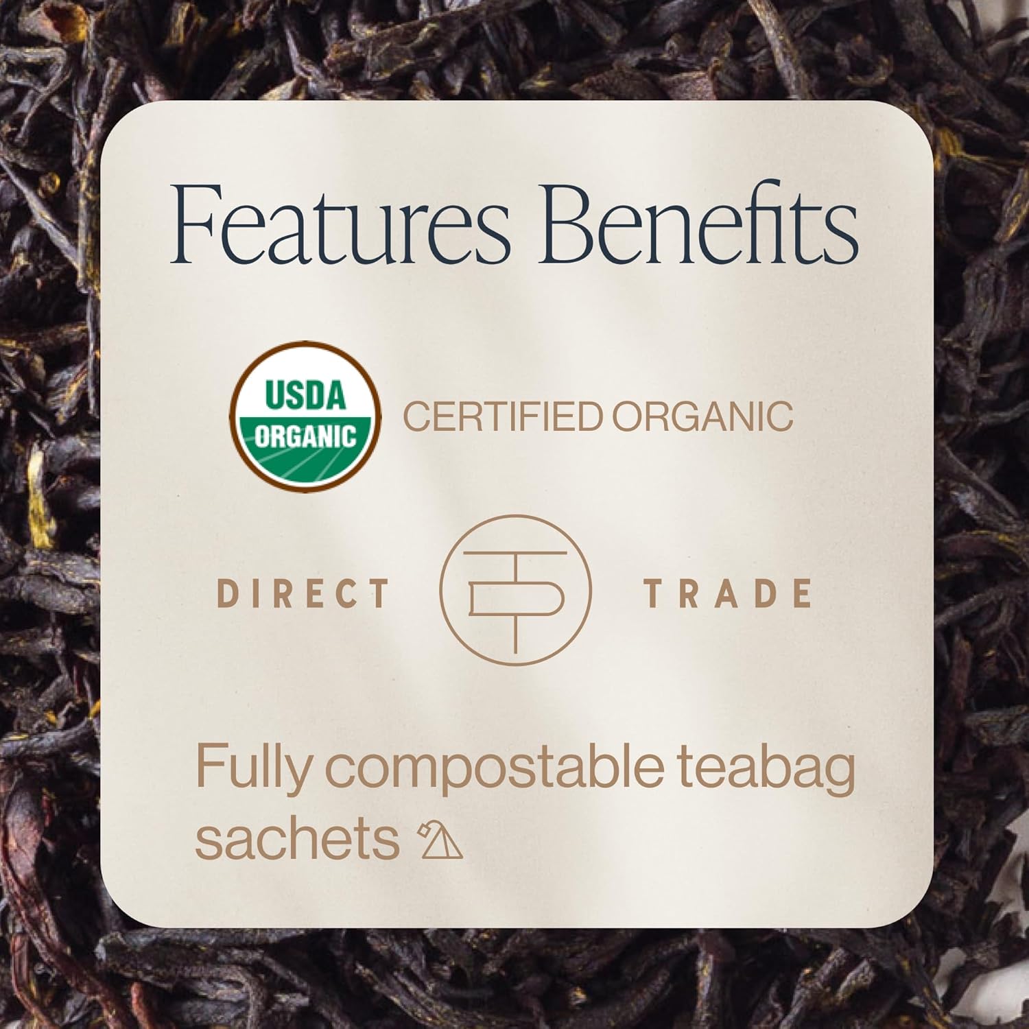 Rishi Tea Earl Grey Black Sachet Tea Bags - Pure Organic with Bergamot Oil, Energizing & Caffeinated - 15 Count (Pack of 6)