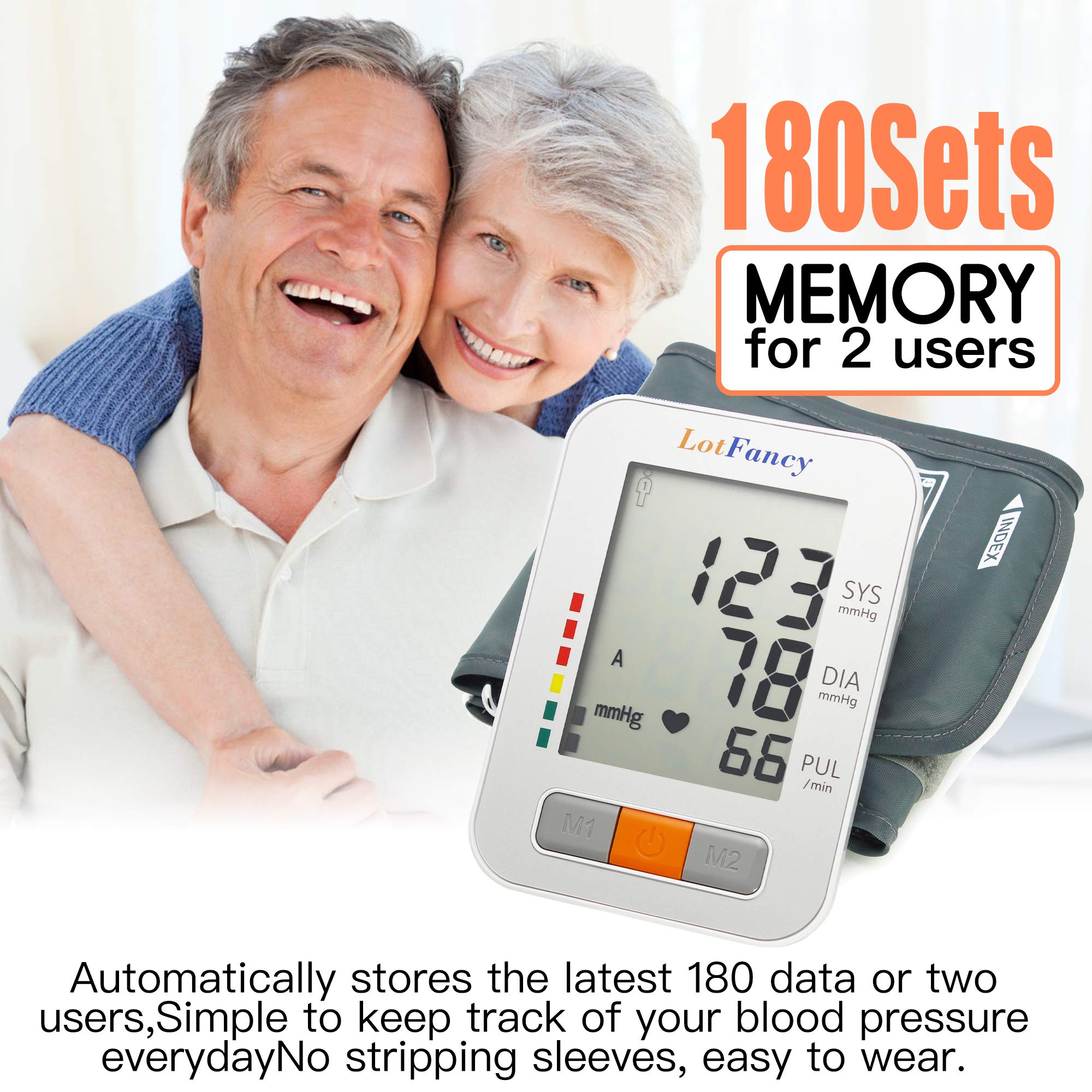 LotFancy Blood Pressure Monitor - Accurate Readings -3 LotFancy Blood Pressure Monitor - Accurate Readings -3