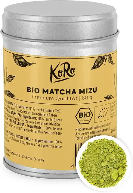 Bio Matcha Mizu 80g - Grüner Tee in Premium-Kochqualität - Matcha