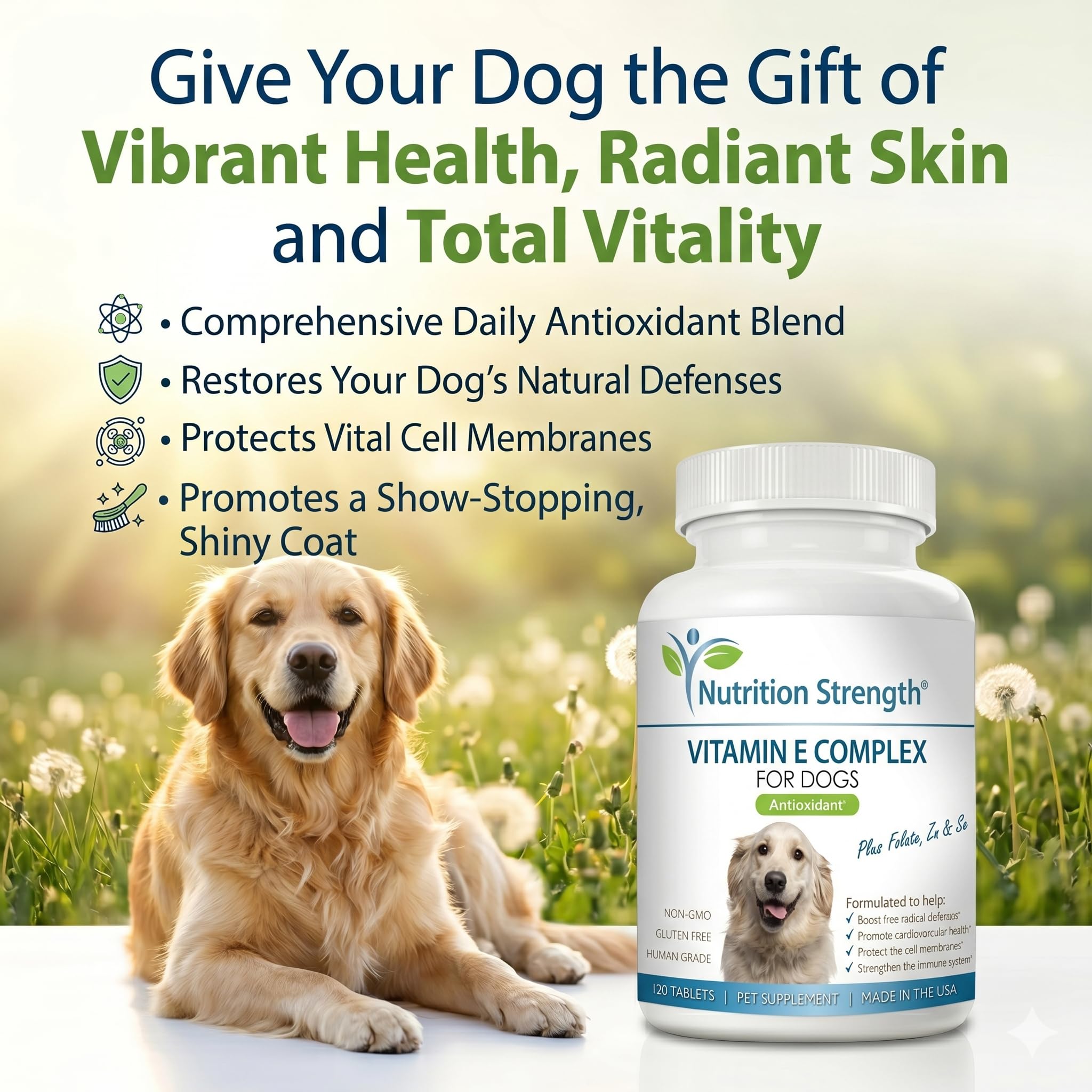 Vitamin E for Dogs | Promote Cardiovascular Health — Amazon image 3