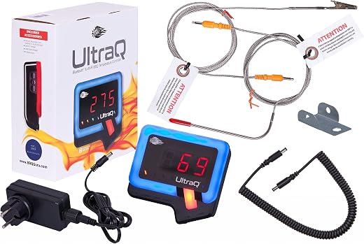 BBQ Guru Zubehör Thermometer UltraQ Bluetooth und WLAN mitKeramik Set Nr. B901-1040-01-EU
