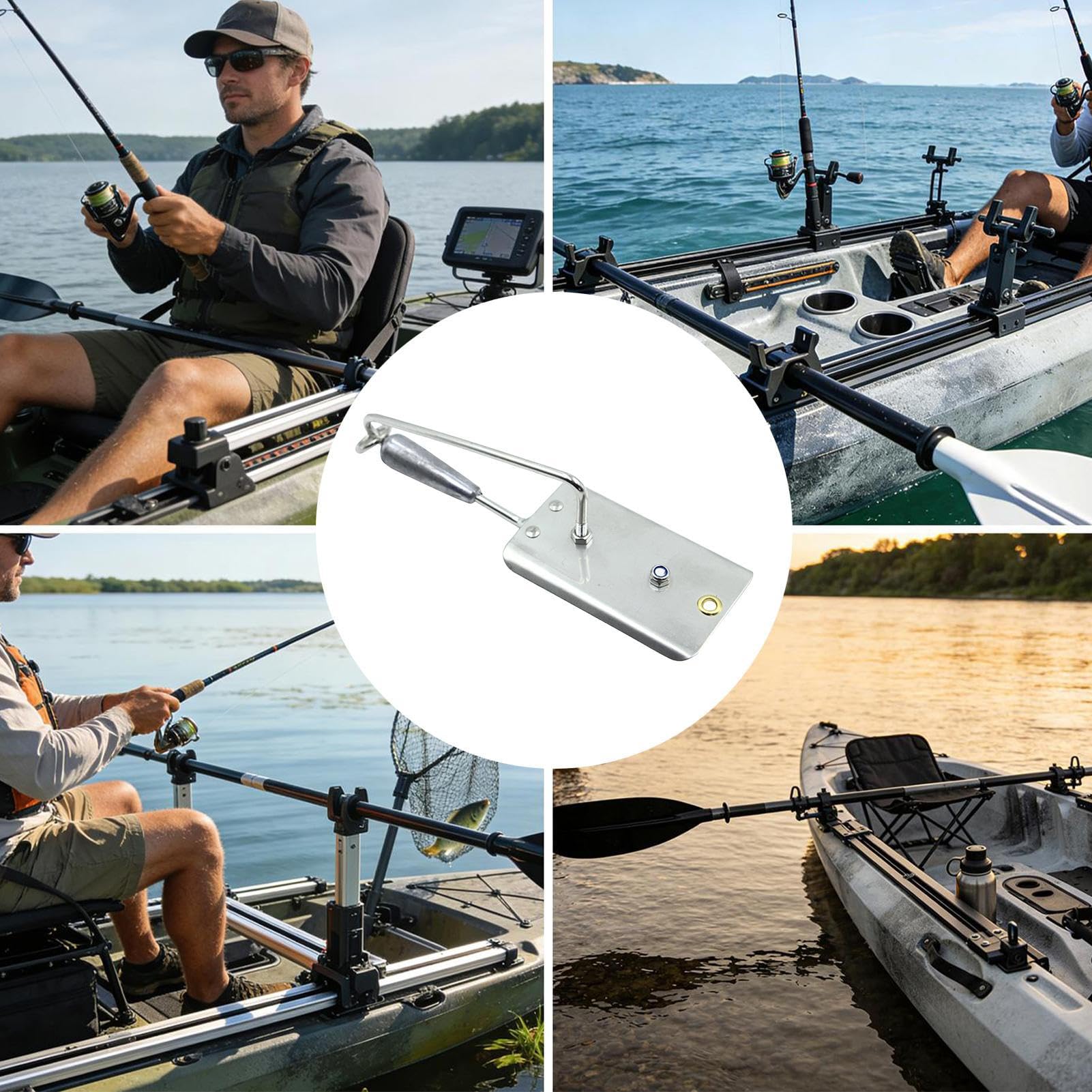 Tableros De Planaje Para,Planer Trolling Erosión - Accesorios de de Acero Inoxidable - para Pescadores en el Mar con Downriggers, Buceo y Agua Salada Offsh