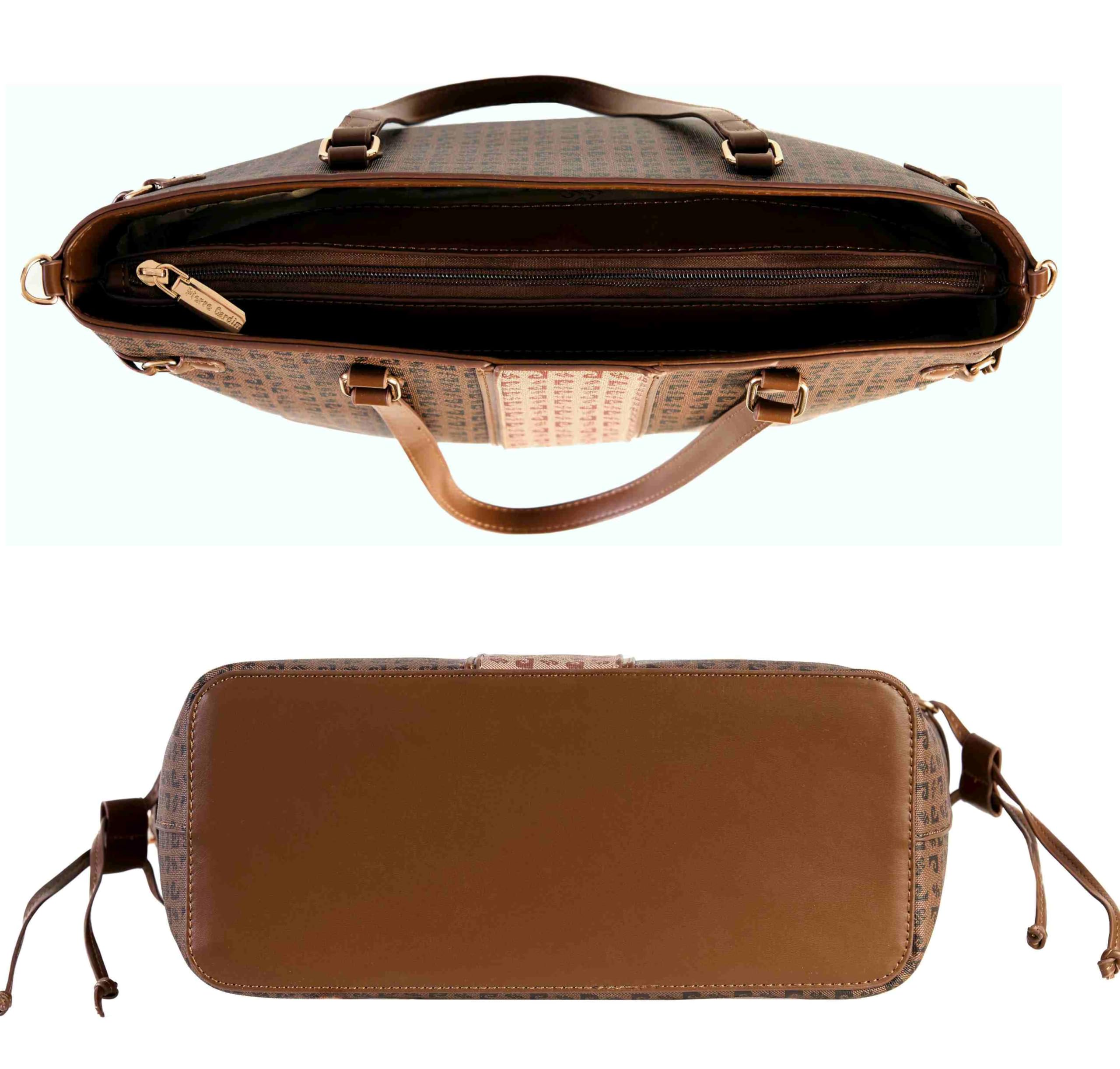 Pierre Cardin Borsa donna,in similpelle,ecopelle,pelle,grande,Shopper,A Spalla,Multifunzione,Elegante,Borsa da Donna,Shopper,A Spalla,Multifunzione,Borse Donna,a spalla