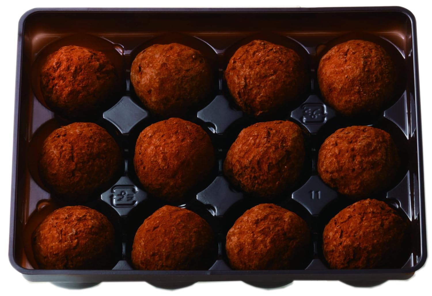 ROYCE' Petite Truffe "Orange" - Premium Japanese Chocolate with Orange-Infused Ganache | From Hokkaido (12 Pieces of Chocolate)