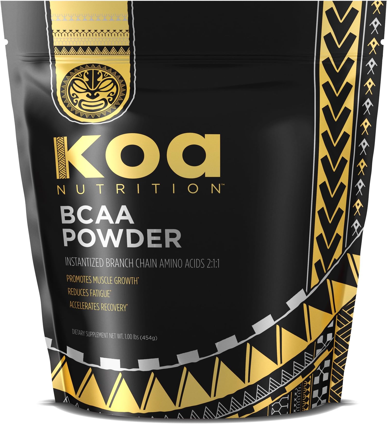 Instantized Branch Chain Amino Acids 2:1:1 by Koa Nutrition | Promotes Muscle Growth, Reduces Fatigue, Accelerates Recovery - 1lb Bag