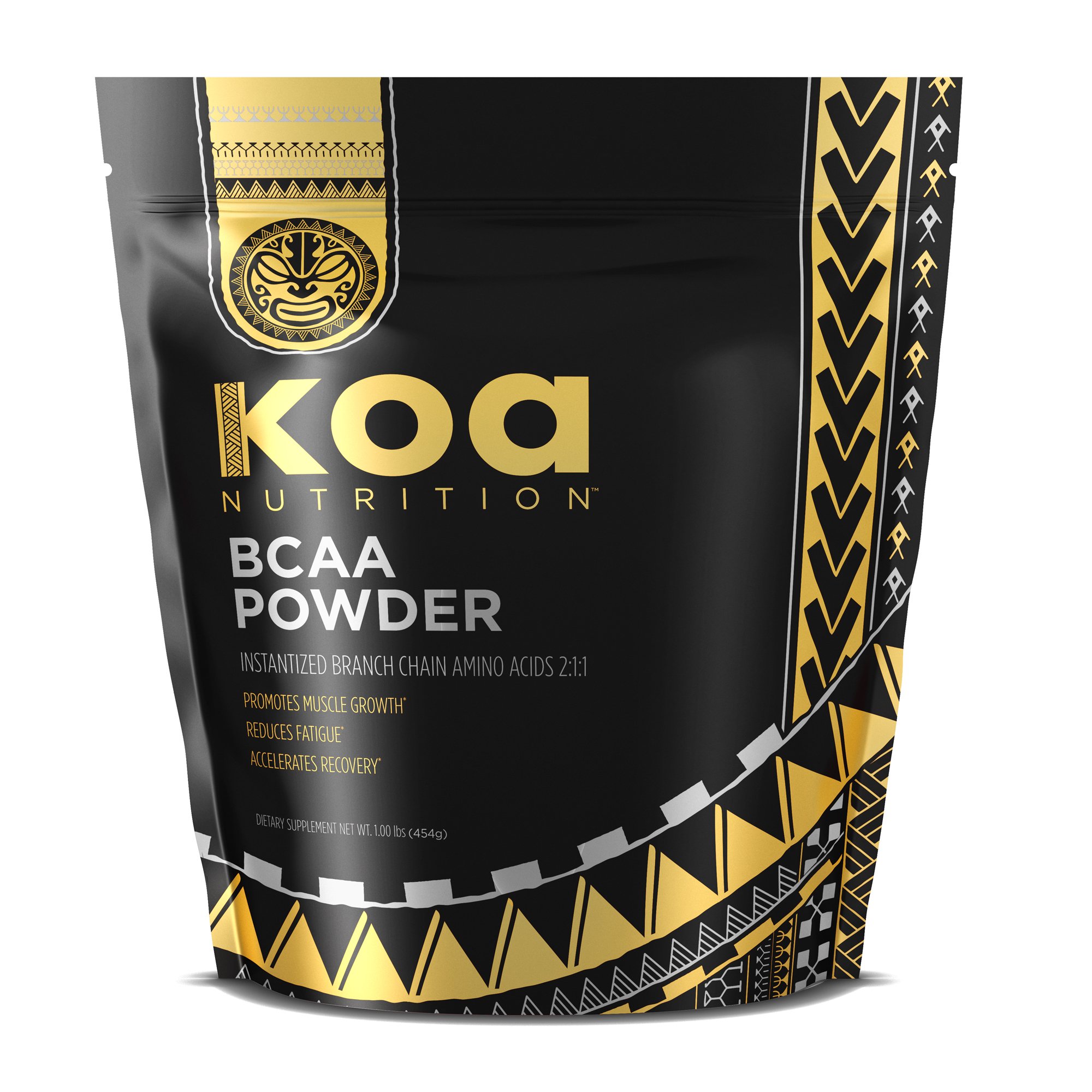 Instantized Branch Chain Amino Acids 2:1:1 by Koa Nutrition | Promotes Muscle Growth, Reduces Fatigue, Accelerates Recovery - 1lb Bag