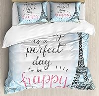 Vista 12 de Ambesonne Juego de funda de edredón de pesca, lubina de boca grande atrapando un bocado en espray de agua, imagen salvaje, juego de cama decorativo