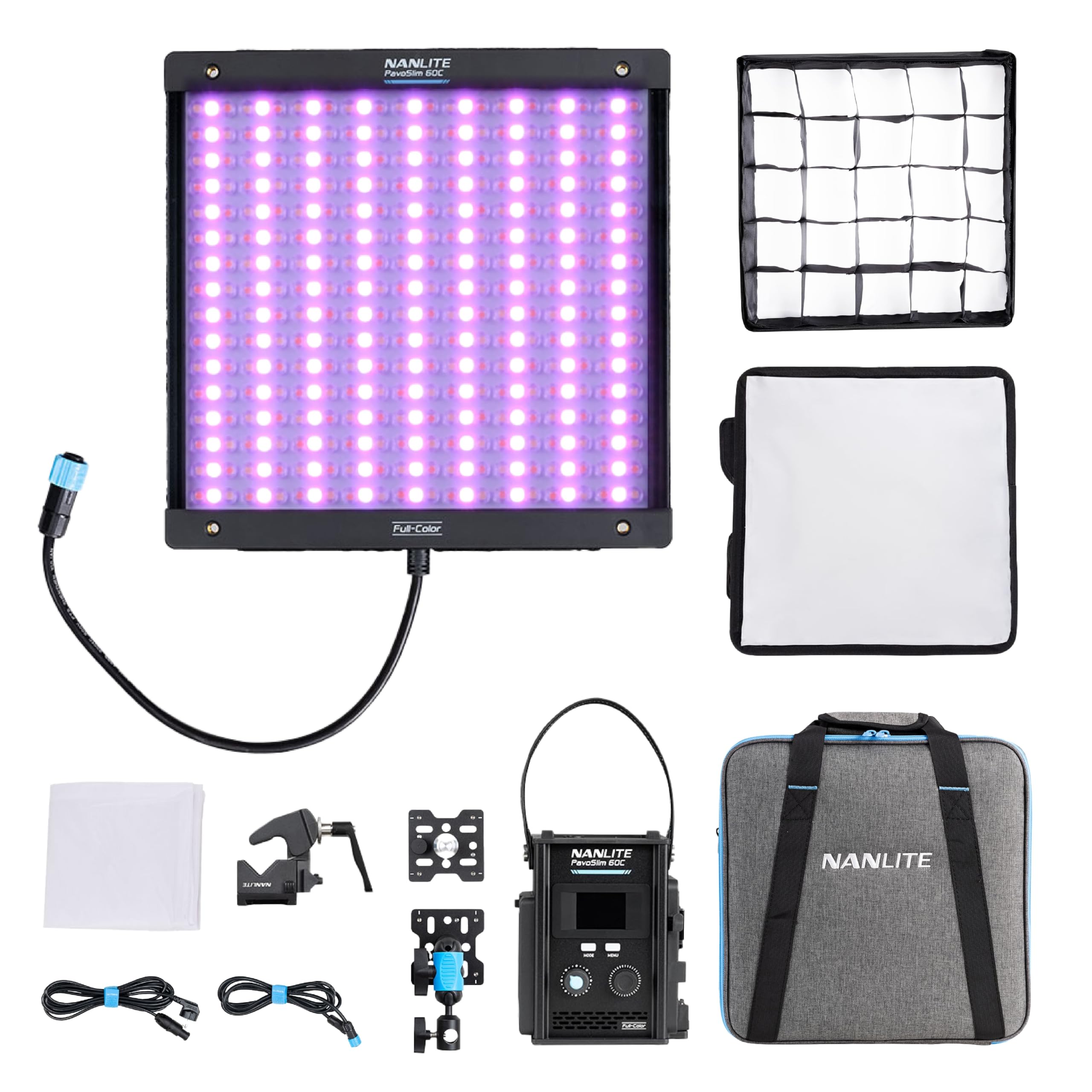 Amazon.co.jp: NANLITE PavoSlim 60C 撮影用ライト LEDビデオライト