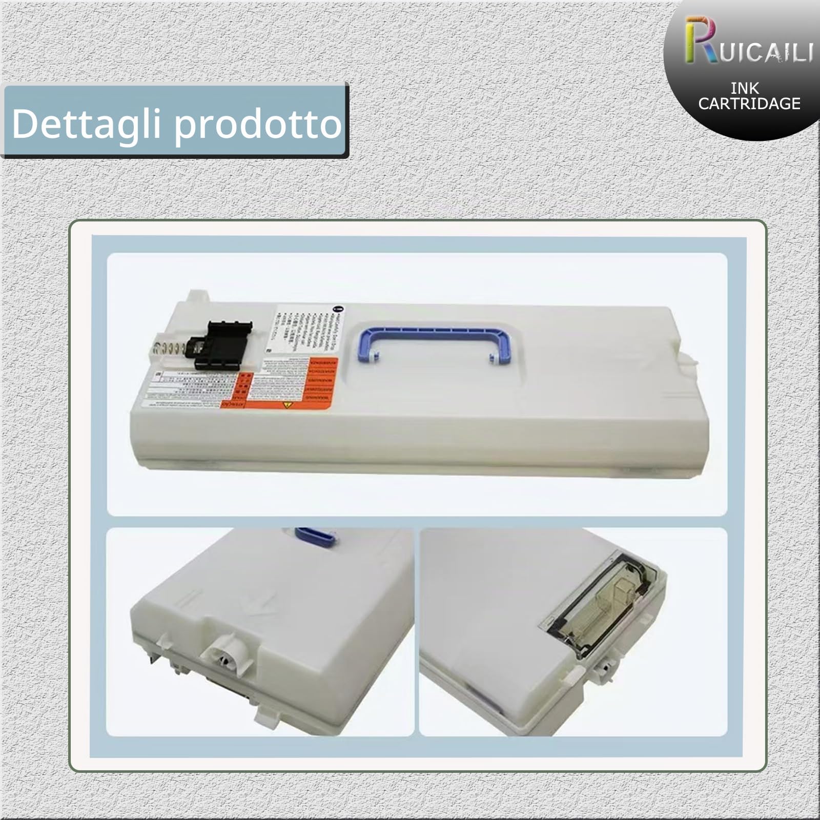 WT-202 WT202 - Scatola di toner usata, compatibile con lavori di ricambio per Canon imageRUNNER Advance C3320L C3530 C3525 C3520 C3330 C3325 C3320 C3120 C3125 C3720