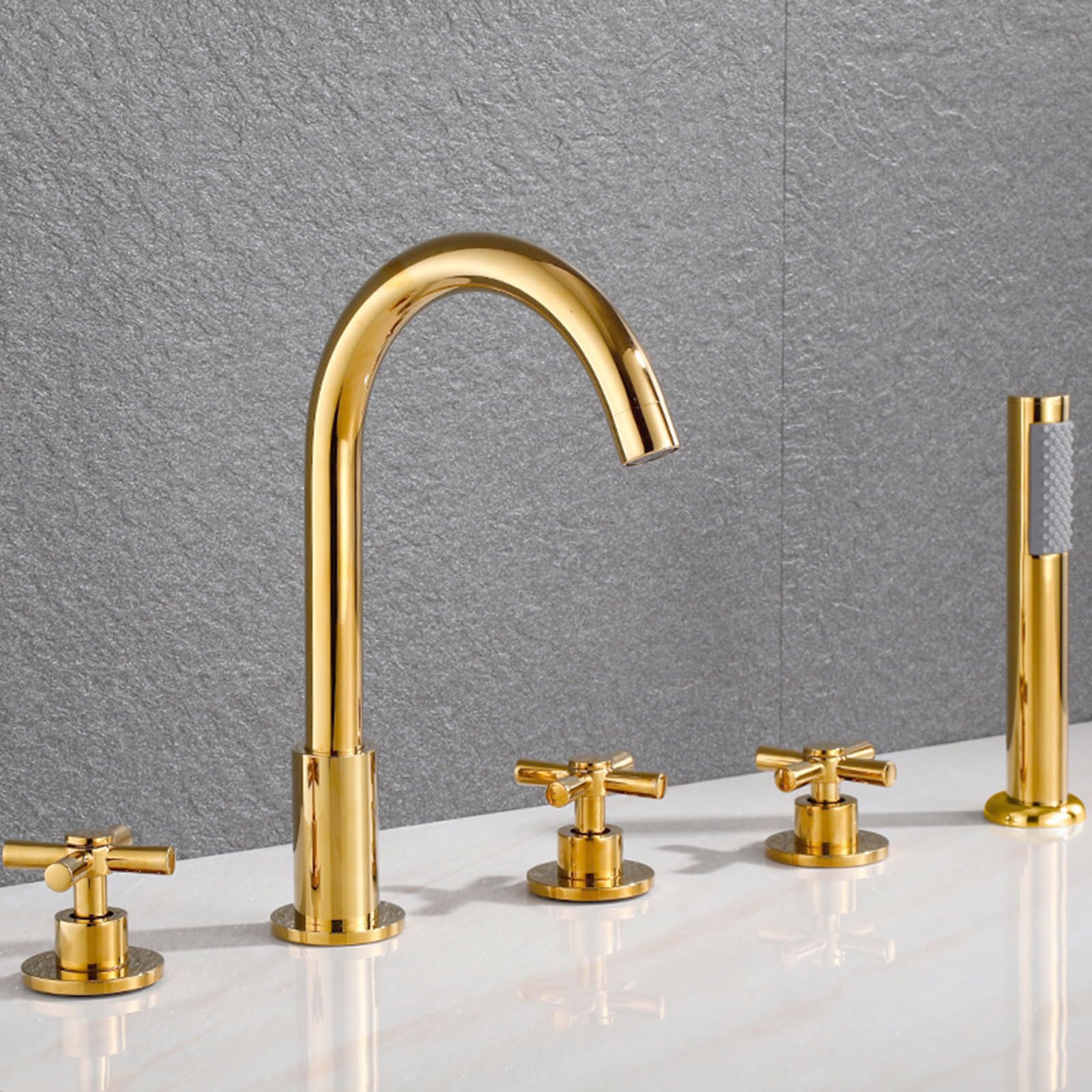 Robinet mitigeur de bain-douche complet pour transformer le bain des enfants en jeu