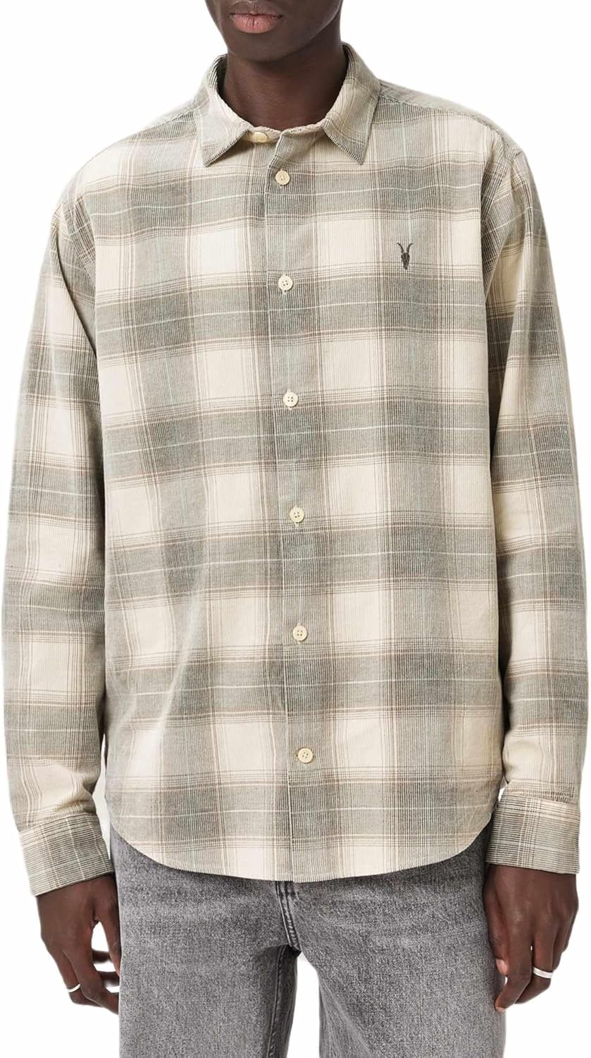 AllSaints Mens Yuki Ls Shirt - Image 2
