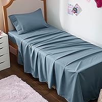 Vista 70 de Bedsure - Juego de sábanas tamaño individual XL para dormitorio, de 3 piezas, suaves, extralargas, tipo hotel, de microfibra, de fácil cuidado