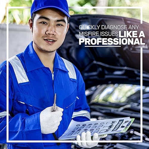 Miniatura 7 de Ram-Pro Probador de chispas en línea probador de encendido del motor de enchufe 6-12 voltios a prueba de tonos herramienta de detección de