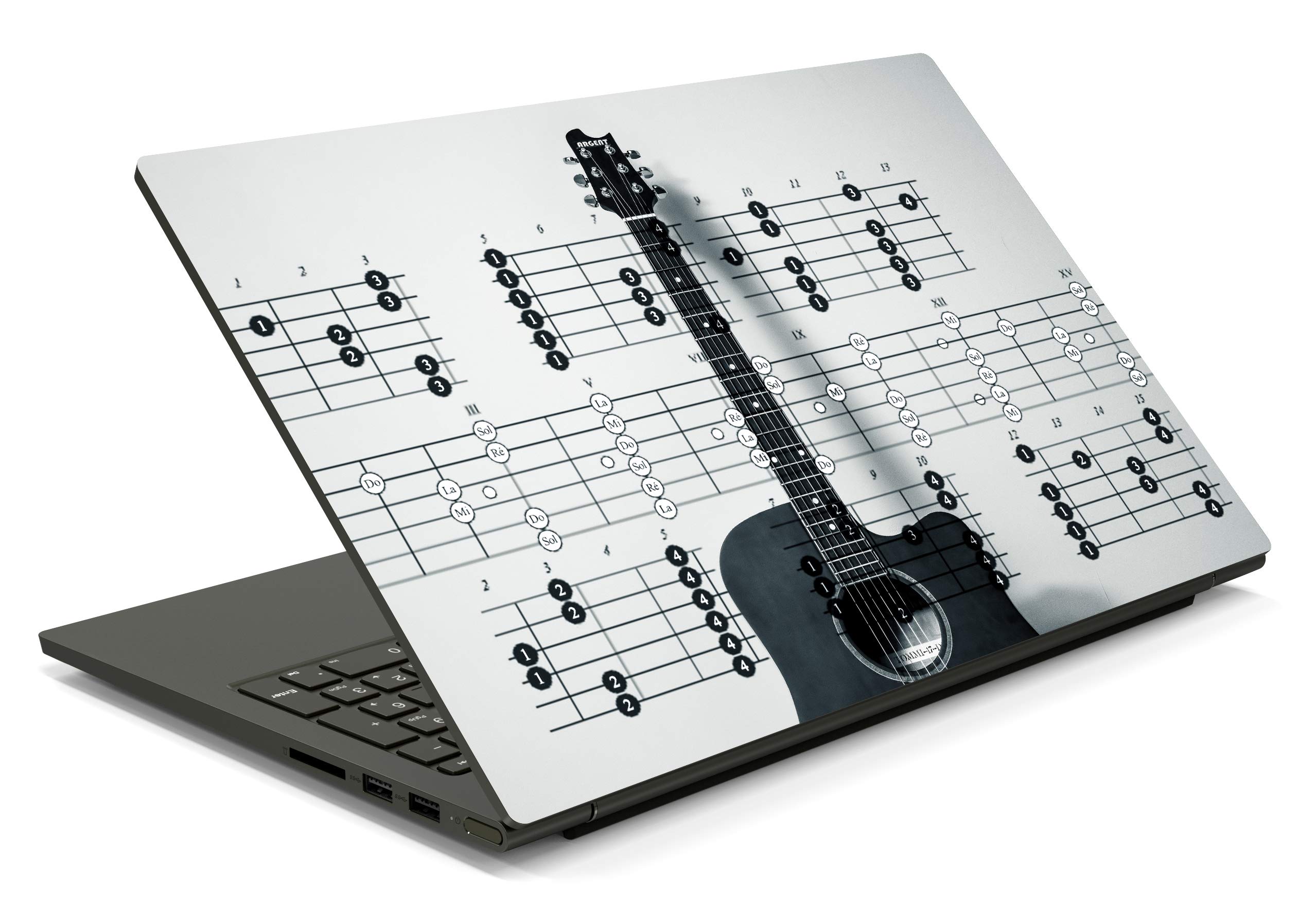 ISEE 360® Laptop Skin Cover Laminated Musical Note Stickers and Free Track pad Skin Girls Boys Kids Students Office Vinyl Printed Multicolored Floral Small HD Quality Sticker 13 to 15.6 Inches (B08P9B8C37) Amazon Price History, Amazon Price Tracker