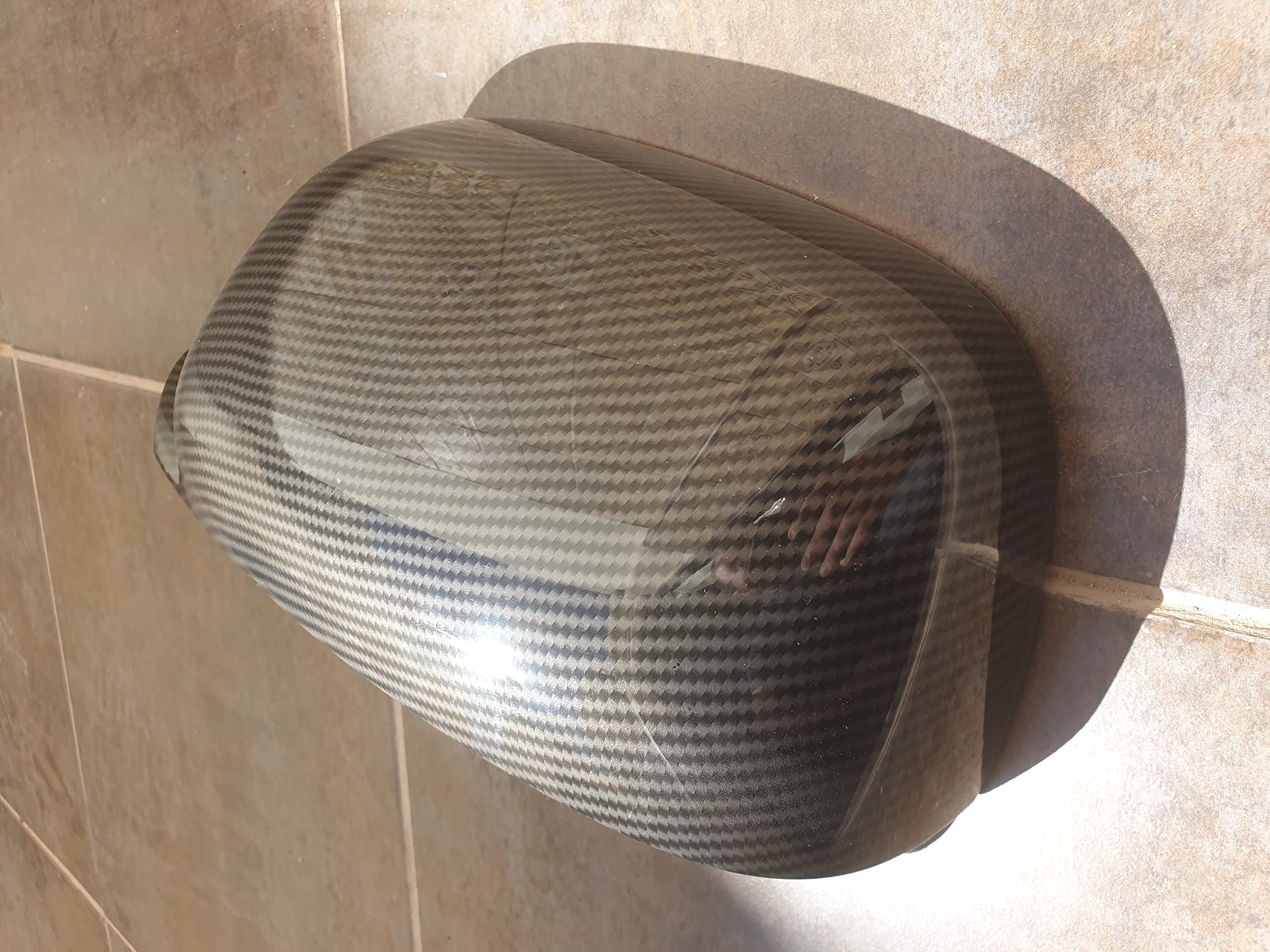 Pellicola Cubicatura Idrografia Hydrographics Hydrodipping Attivatore Activator Kit fibra di carbonio. Dimensioni: Larghezza: 100 cm. Lunghezza: 800 cm (HFC-125)