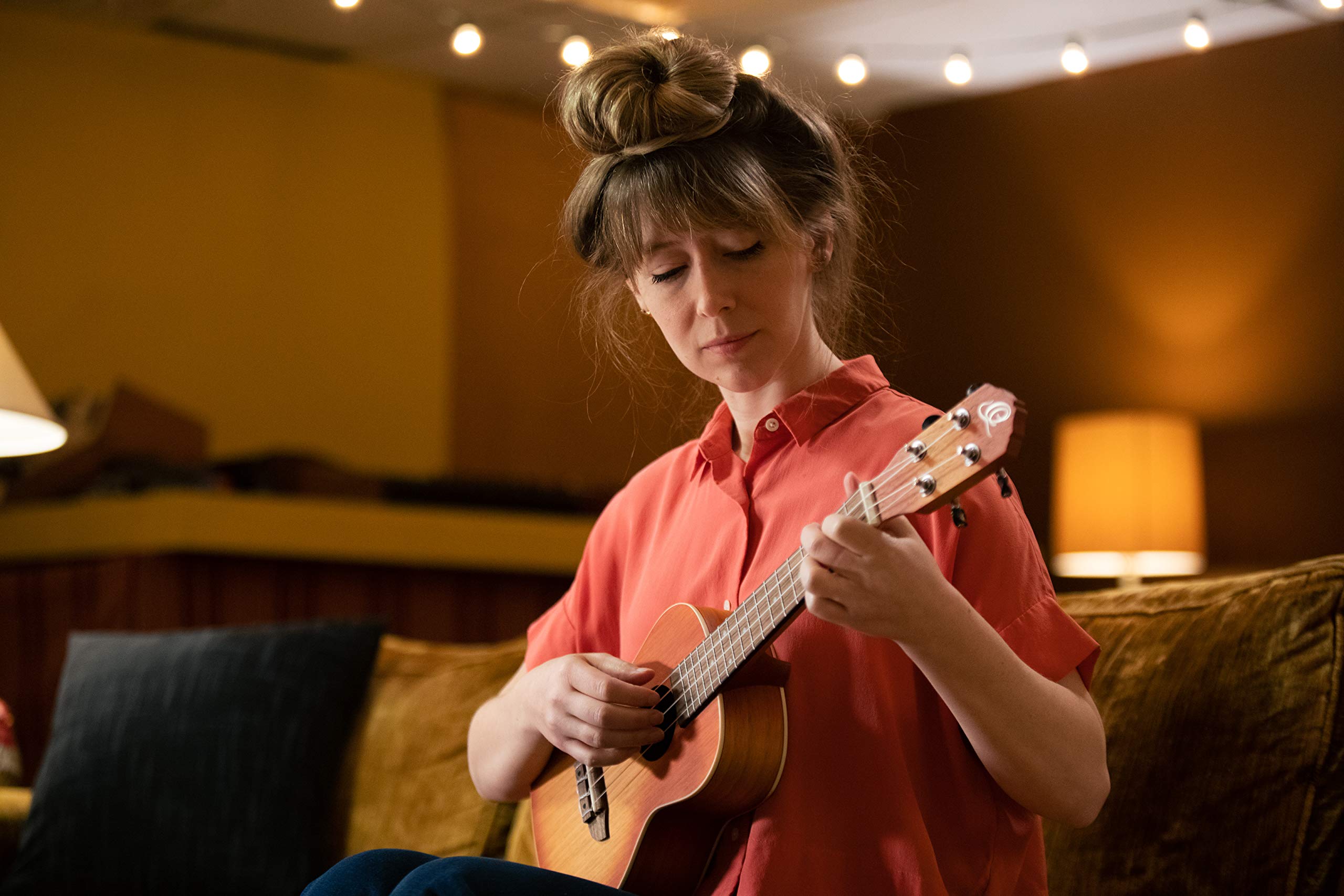 Ortega Guitars Akustyczne Ukulele Koncertowe – Seria Earth – Okoume, Kolor Brązowy (RUDAWN)
