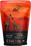 Haricots entiers de taille moyenne Coffee – Lisse & Arabica équilibrée pour Espresso, Brew froide & Verser – Spécialité fraîche grillée Kenya AA Haricots – 300g sac