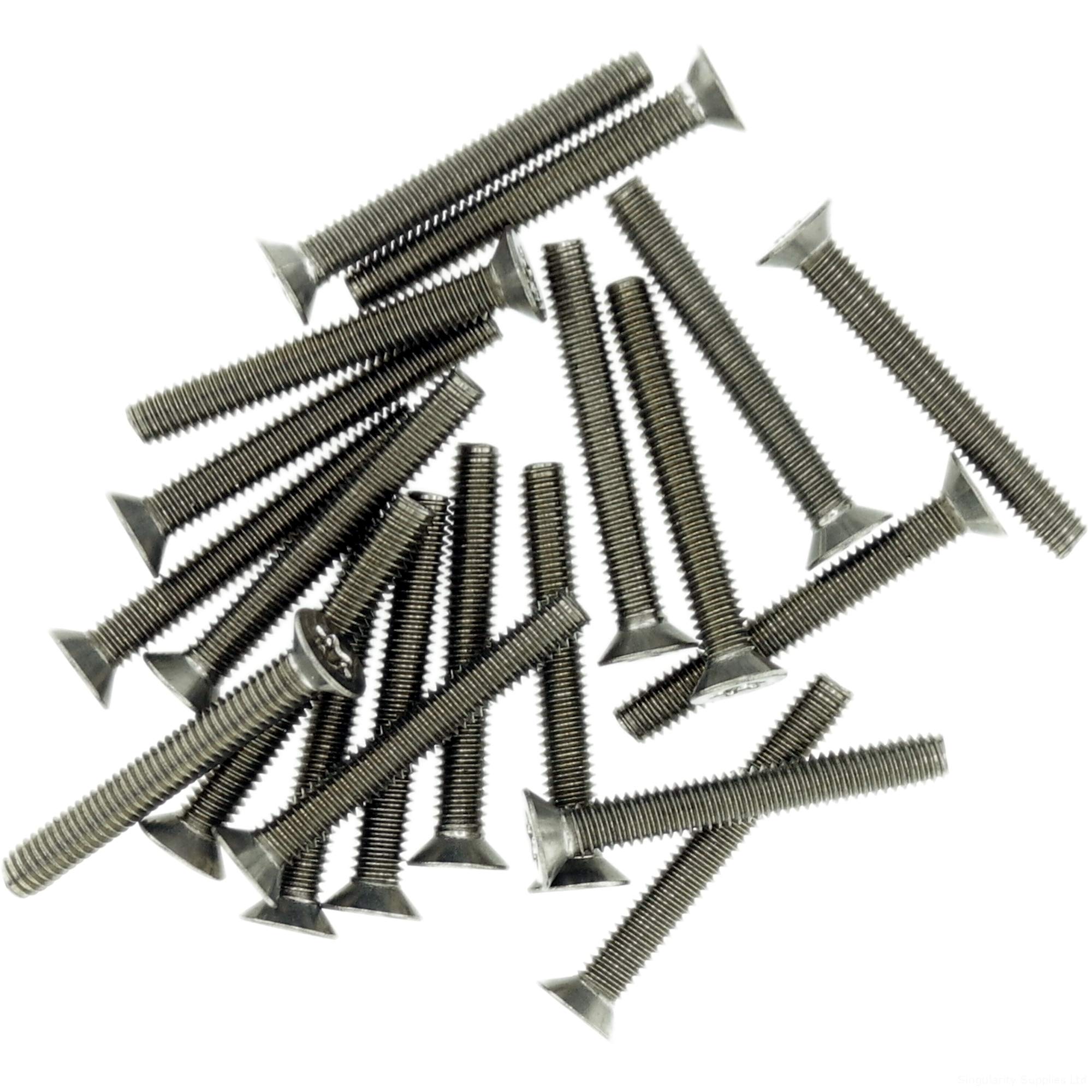 M 10x1 25 Viti M5 In Acciaio Inox A Testa Pozidrive - Con Rondella Per Applicazioni N 984392 - Foto 10