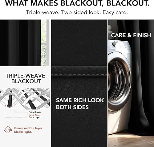 Miniatura 7 de Deconovo Cortinas opacas con ojales.