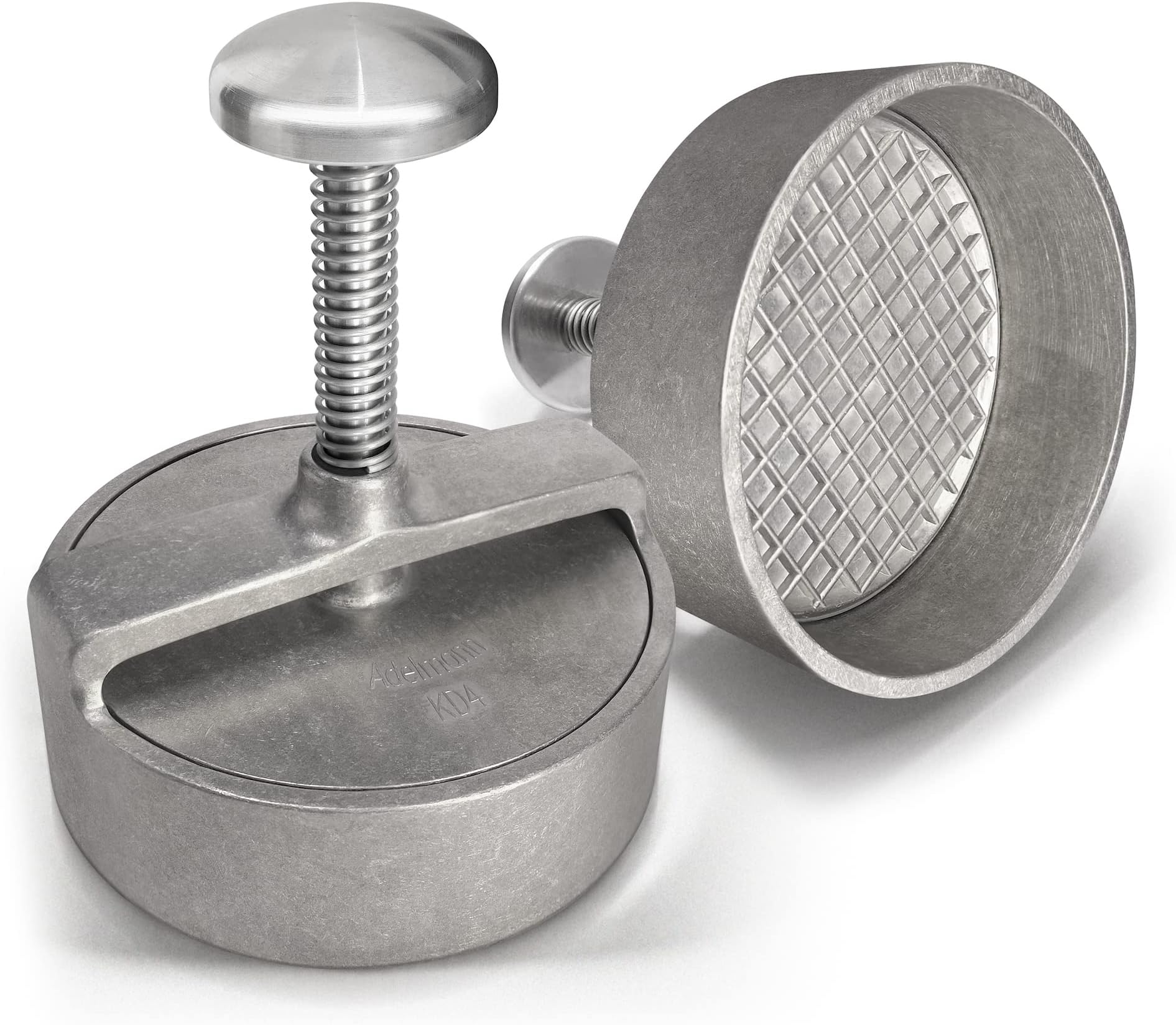 Wixovo Burgerpresse Edelstahl 12cm - Perfekte Patties Für Grill & Küche