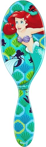 Miniatura 2 de Wet Brush Cepillo desenredante original de Disney, Ariel, peine para mujeres, hombres y niños, húmedo o seco, elimina nudos y enredos, cabello