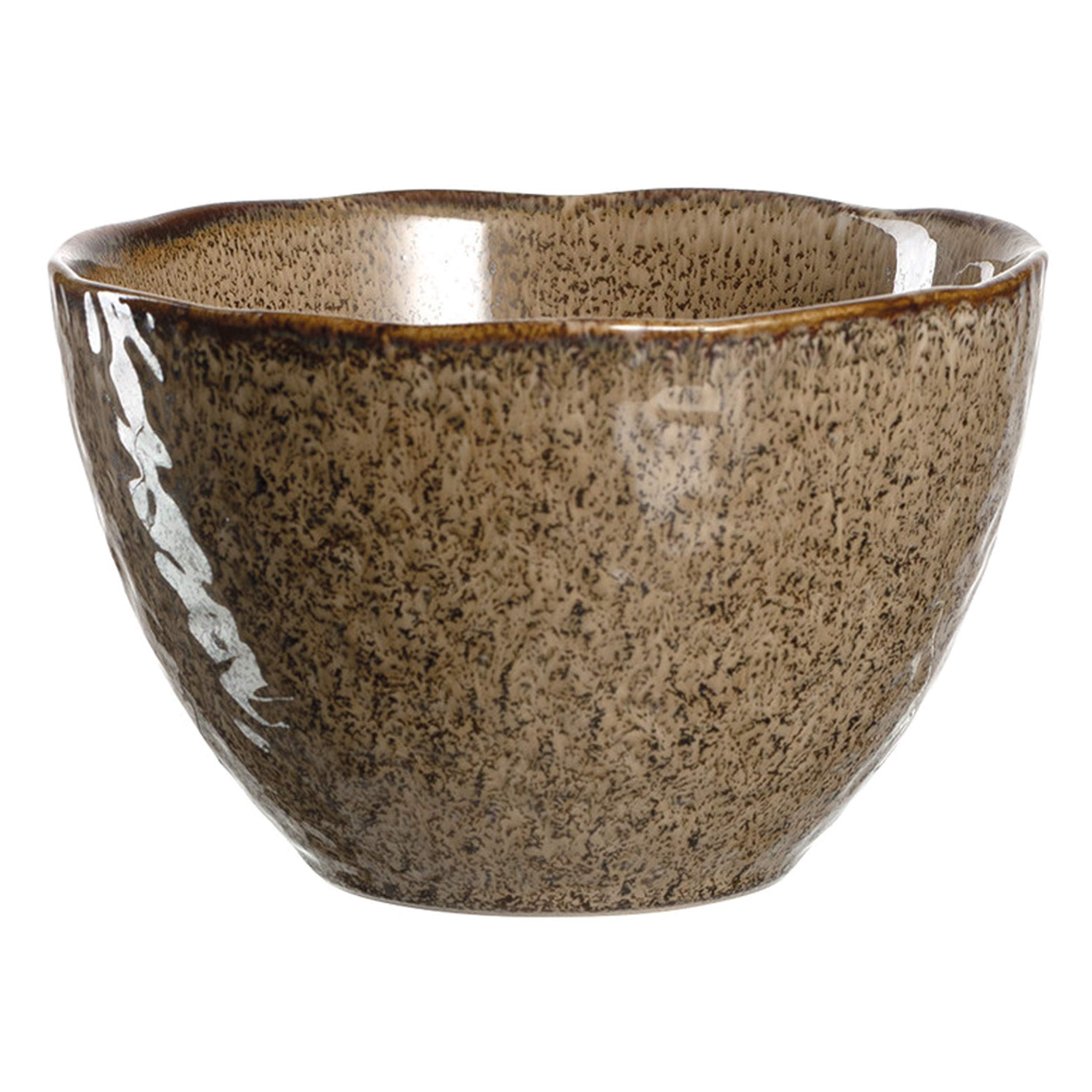 Leonardo Matera Keramik-Schale, 1 Stück, spülmaschinengeeignete Schüssel, 1 Steingut-Schale mit Glasur, beige, 980 ml, Ø 15,3 cm, 018535
