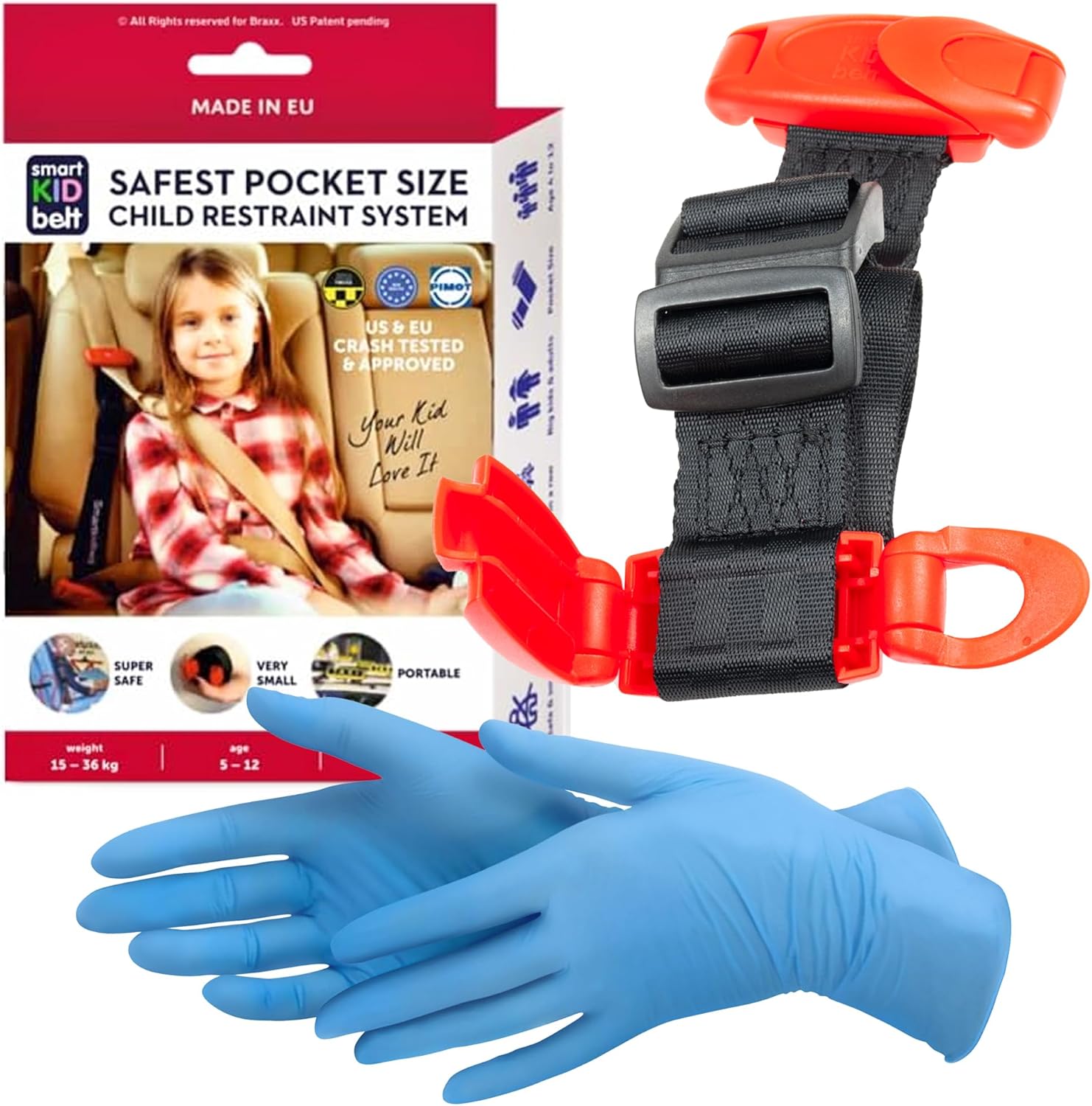 Smart Kid Belt Child Restraint System Bundle - Booster Seat with Pack ...