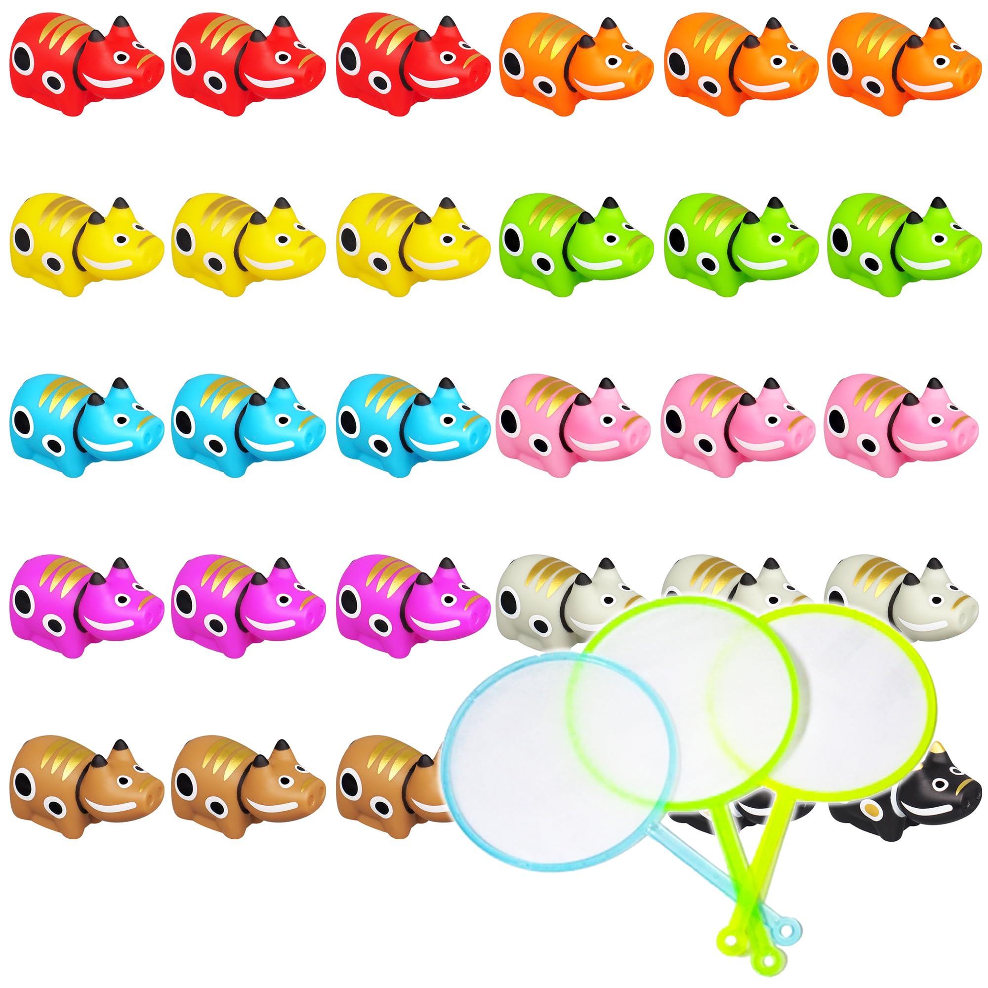 Amazon.co.jp: 浴室おもちゃ ぷかぷか カラフル べこーず 全10色 ×各