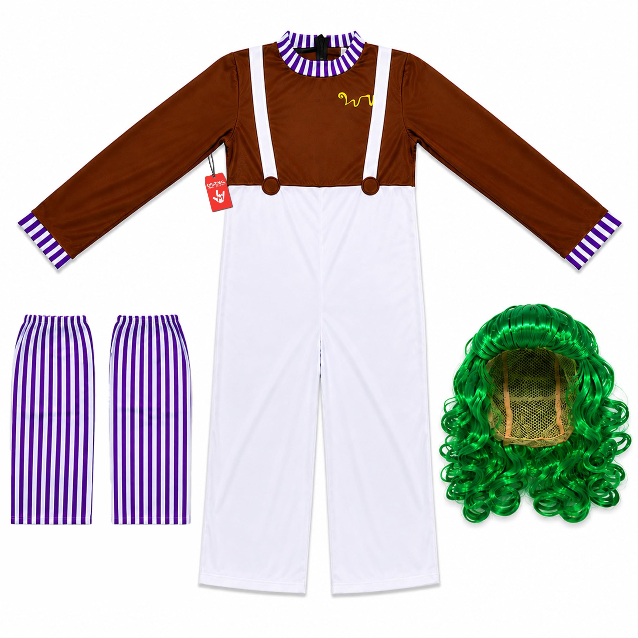 Morph Costumes Disfraz Hombre con Peluca, Disfraces de Cine, Carnaval y Halloween