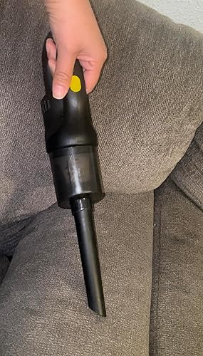 Miniatura 6 de LuciBella - Aspirador portátil para coche, recargable, hasta 45 minutos, tiempo de trabajo, 10 K, succión fuerte