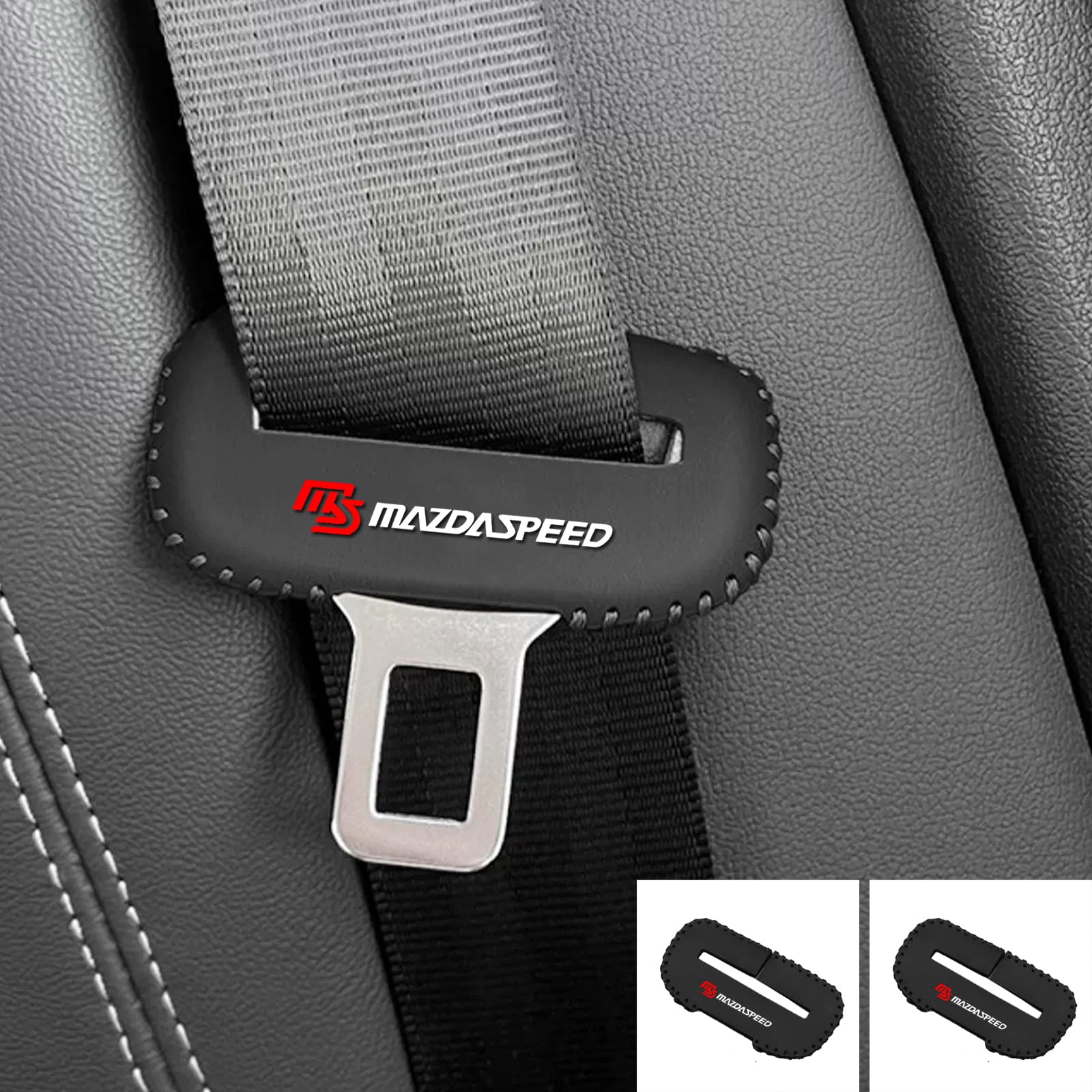 Amazon | ms シートベルトカバー シートベルトバックルカバー レザー
