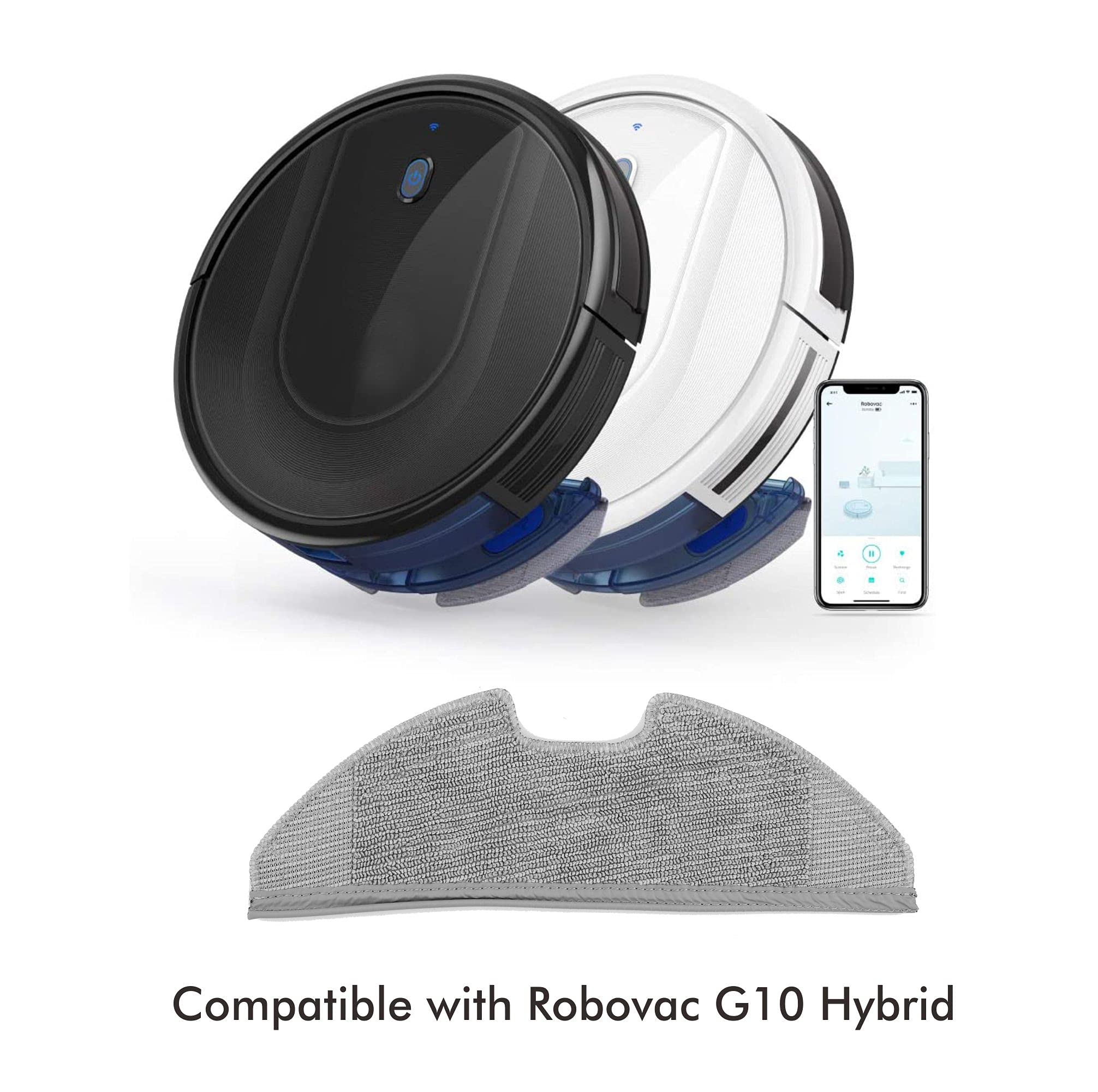 6 HEPA - Brosse Latérale HEPA Pour Aspirateur Robot Hybride Eufy