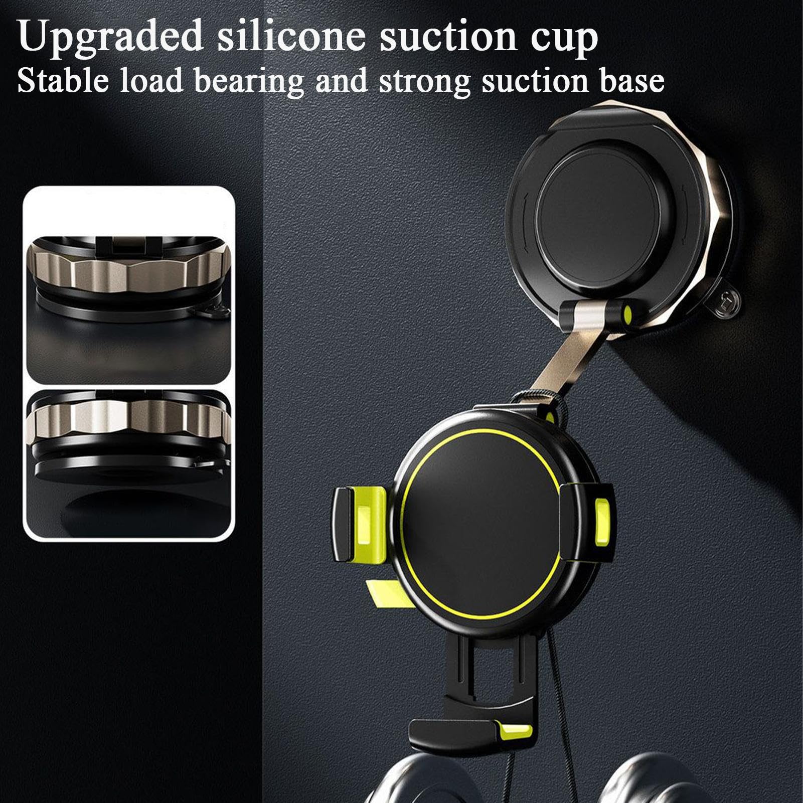 Supporto Magnetico Per Cellulare Auto Adsorbimento A Vuoto Rotante Porta | Astuccio Smartphone per SUV Utenti Navigazione