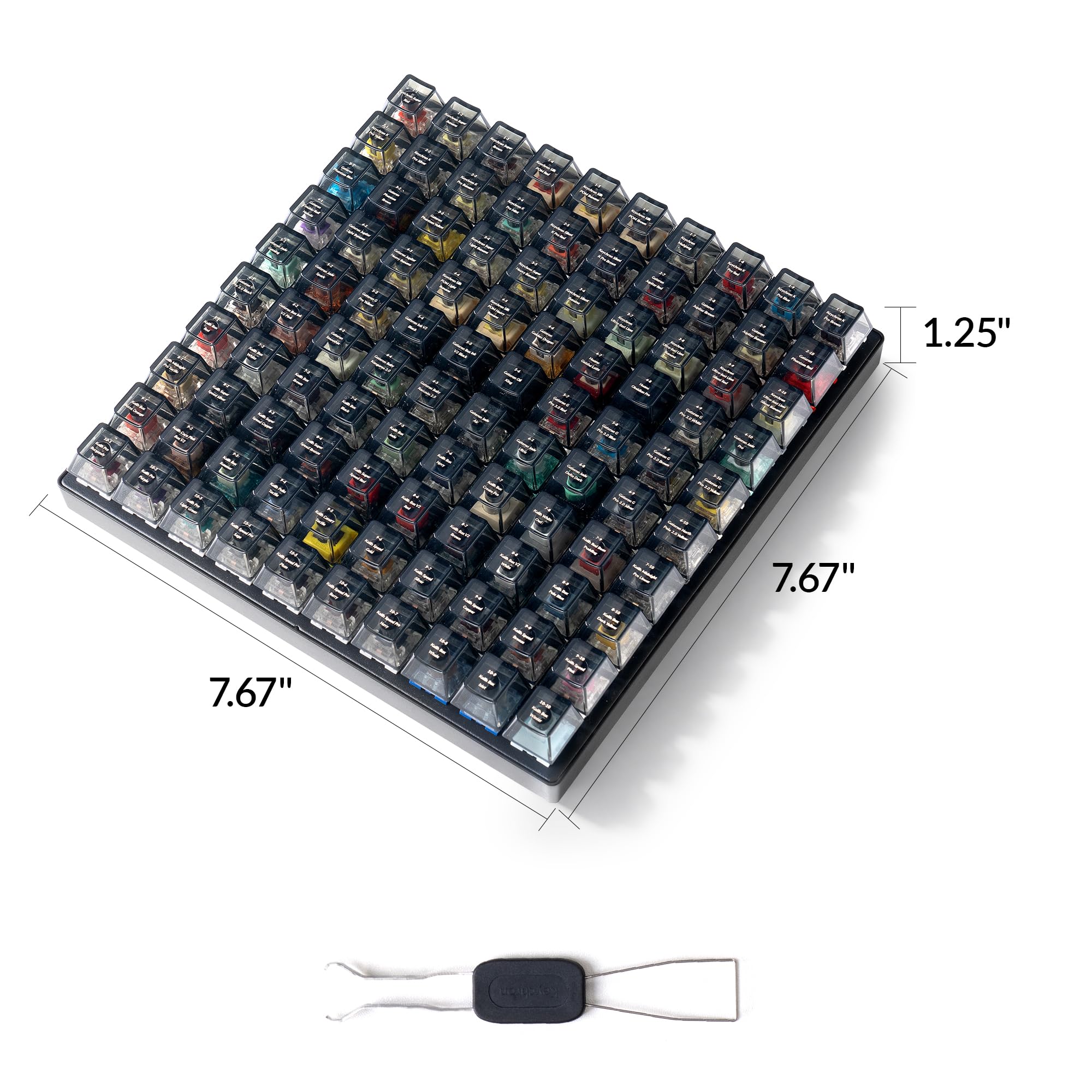 Keychron スイッチテスター 100 Amazon.co.jp: Keychron Switch Tester 100 Max Edition 88メカニカル