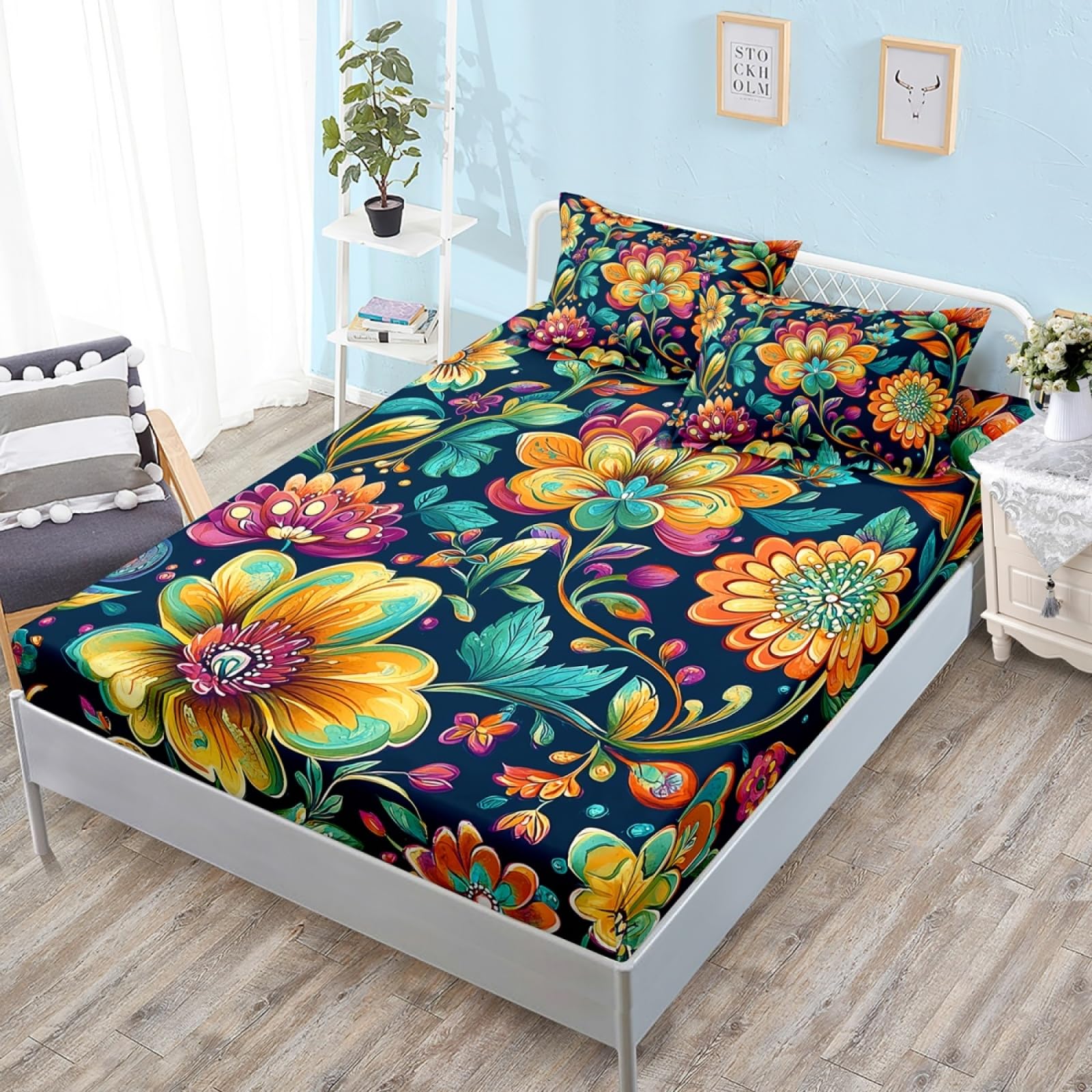 King Size Fitted Sheets Deep Fitted King Size Sheet Bedsheet 30cm Deep