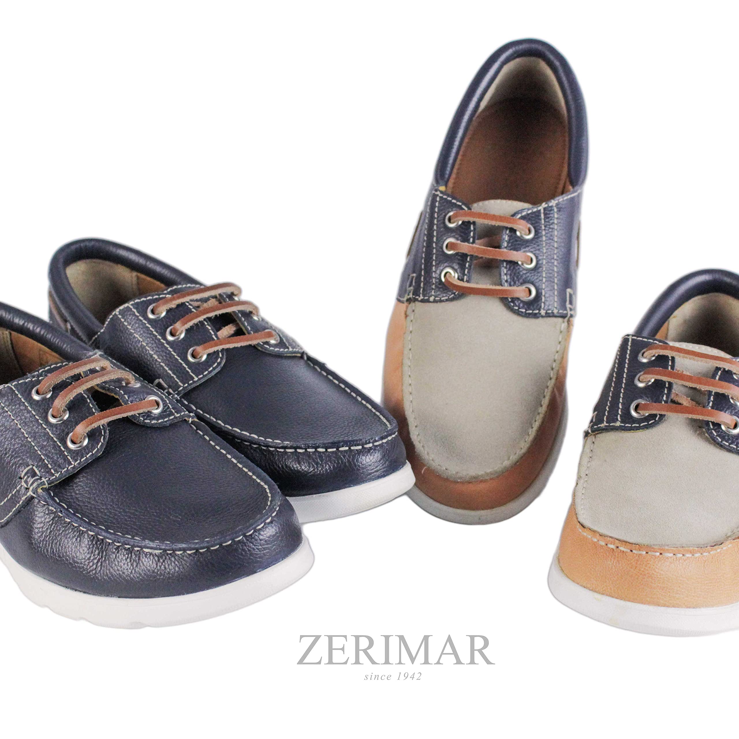 Zerimar Náuticos Hombre Verano | Náuticos de Piel para Hombre | Mocasines Hombre | Zapatos Náuticos Hombre