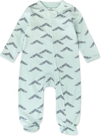 Baby Boys Organic Cotton Footed Sleep & Play Pajamas