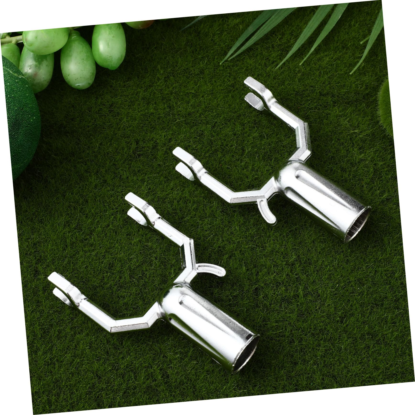 Supvox 8 Stück Baumstützen 10cm Astspreizer Pflanzen Kompressionsstütze Wiederverwendbare Pflanzenstütze Metall Astklammern für Obstbäume und Garten