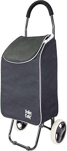 dbest products Carrito Dolly Sport Plegable Carrito de la compra para Comestibles con Ruedas y Bolsa Extraíble y Carro Personal con Ruedas Carrito
