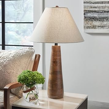 Signature Design by Ashley Danset 30 Tall Table Lamp, Honey Brown