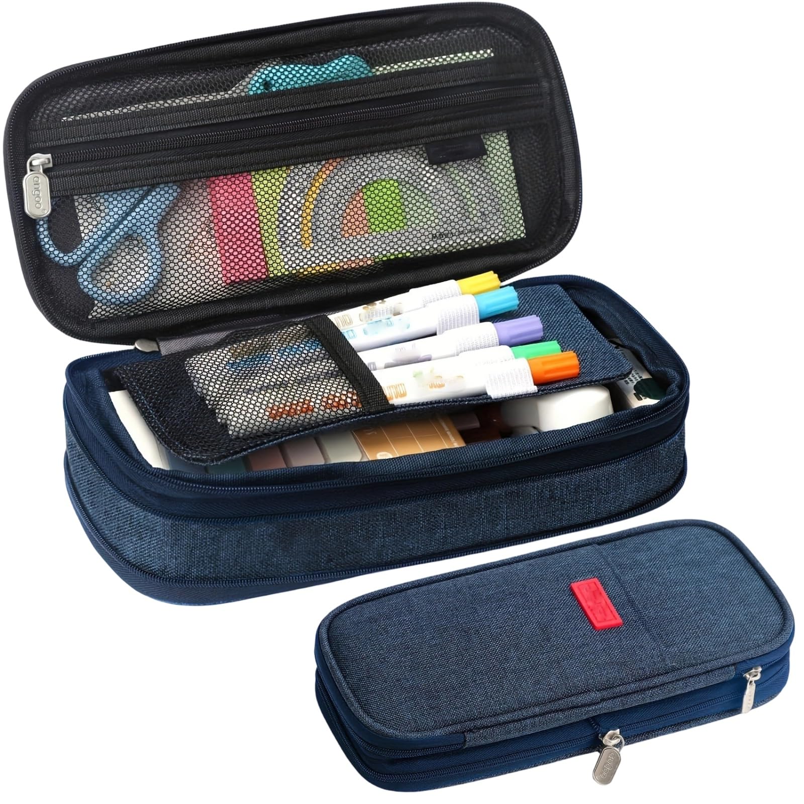 Large Capacity Pencil Case with Compartments and Handle Pencil Case โ image 1