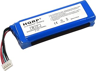 HQRP 6000mAh Battery Compatible with JBL Charge 2+, Charge 2 Plus, Charge 3(2015 Version only), GSP1029102R P763098 Portable Bluetooth Speaker